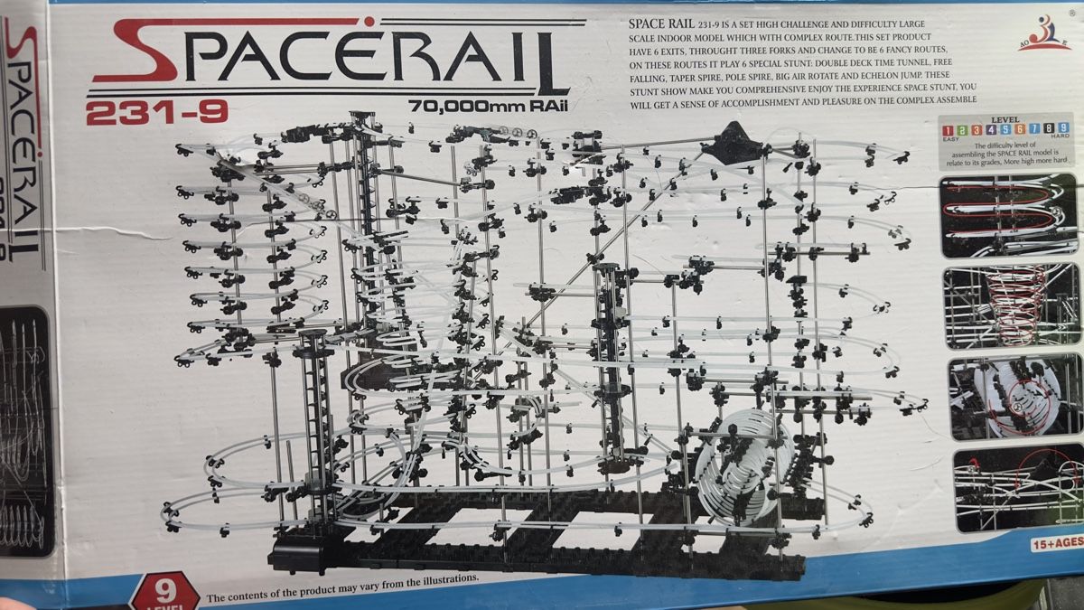 Giocattoli: Space Rail Kugelbahn - Achterbahn, Level 9, 70000mm – Nuovo (secondo la descrizione) da Muri AG venduto da Domenicob1