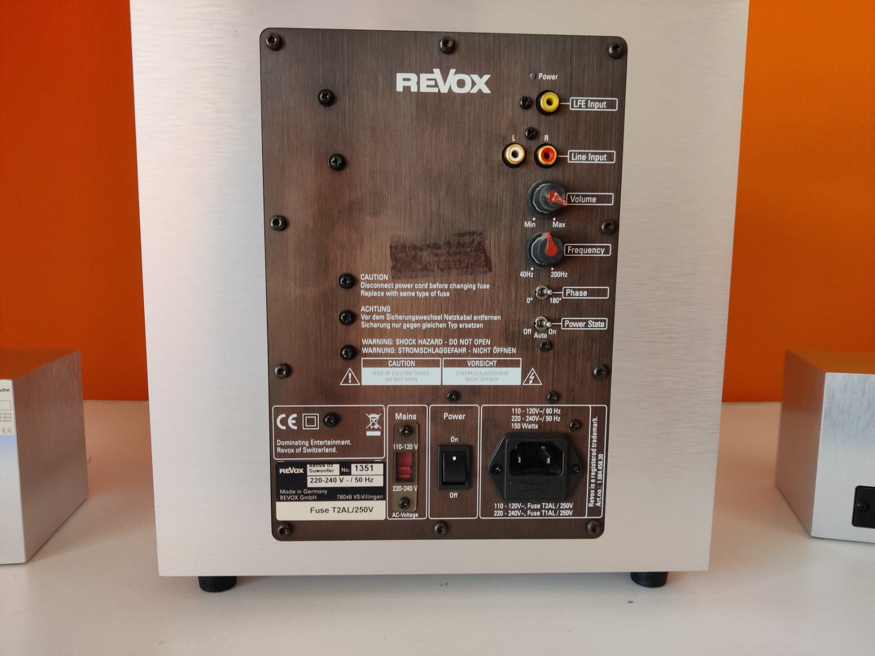 Revox Haut-parleurs: Revox Active SUB 03 + Elegance Magic Cube Lautsprecher – D'occasion à Novazzano par cri_kd9t 5