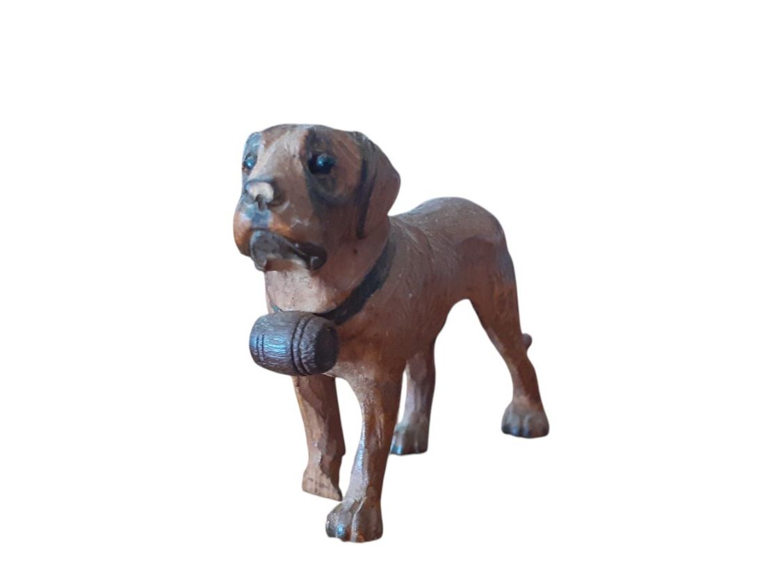 Sculture & Statue: Brienz Schnitzerei Bernhadiner – Usato da Mörschwil venduto da antiksalon 5