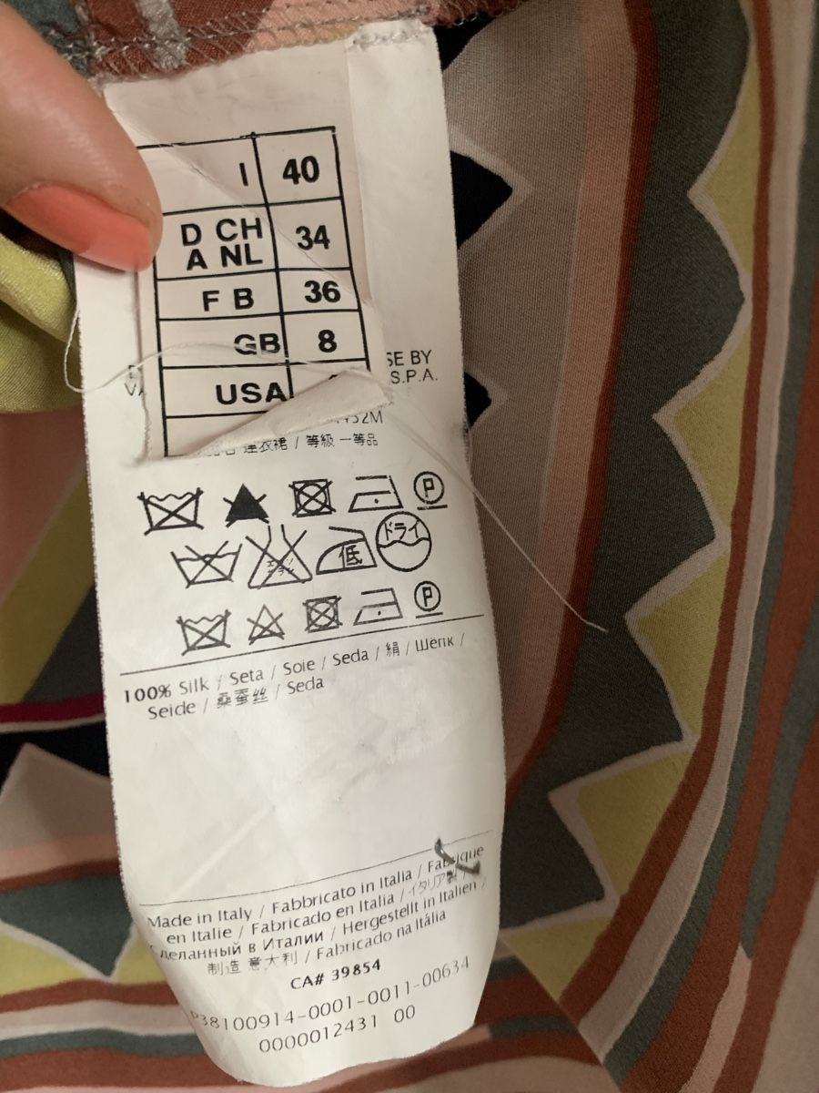 Vestiti: Missoni seiden kleid – Usato da Zürich venduto da Nikuska32 3