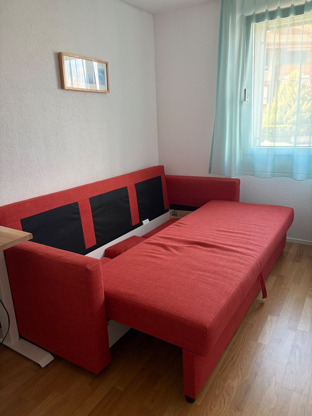 Ikea Divani: Ikea Friheten 3-er Bettsofa Orange – Usato da Wabern venduto da miroko 1