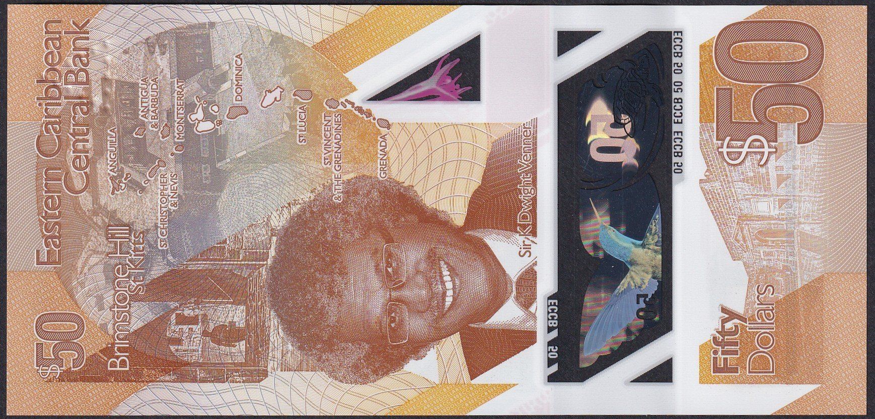 Banknoten: East Caribbean States 50 Dollar UNC – Neu (gemäss Beschreibung) aus Schliern b. Köniz von pizzitaxi 1