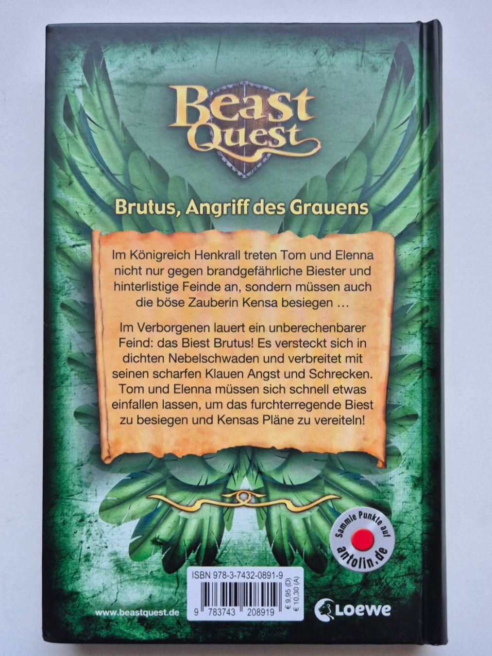 Libri: Beast Quest    🐲   BRUTUS    -     Band 63 – Usato da Niederweningen venduto da Obson 1