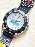 Coole Kinderuhr mit Auto-Motiv, Sommer-Schnäpp...