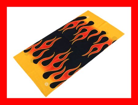 Bandana Feuer Fire Motorrad Helm Sturmmaske Halstuch Helm