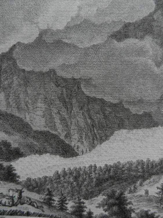 Stiche: Vue glacier Grindelwald – Gebraucht aus Risch von Rischli15 4