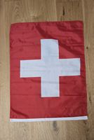 Original Schweizer Flagge, Stoff, Top Zustand! Rot, Weiss
