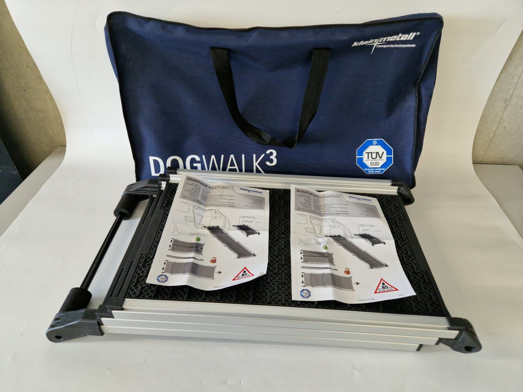 Gabbie, trasporto & Sicurezza: DOGWALK 3 Hunderampe – Usato da Muhen venduto da Restwert_Muhen