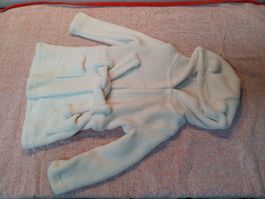 Flauschiger Bademantel für Kinder, Grösse 86/92