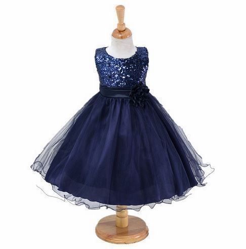 Kleider & Röcke: Abendkleid blau Größe 3 bis 14 Jahre – Neu und originalverpackt aus Gurmels von Swisspod 1