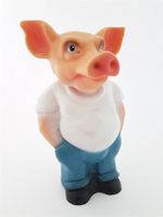 Figur Schwein Vintage Kässeli Kunststoff