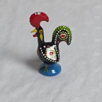 Miniatur Hahn Figur – Keramik/Porzellan – 5 cm
