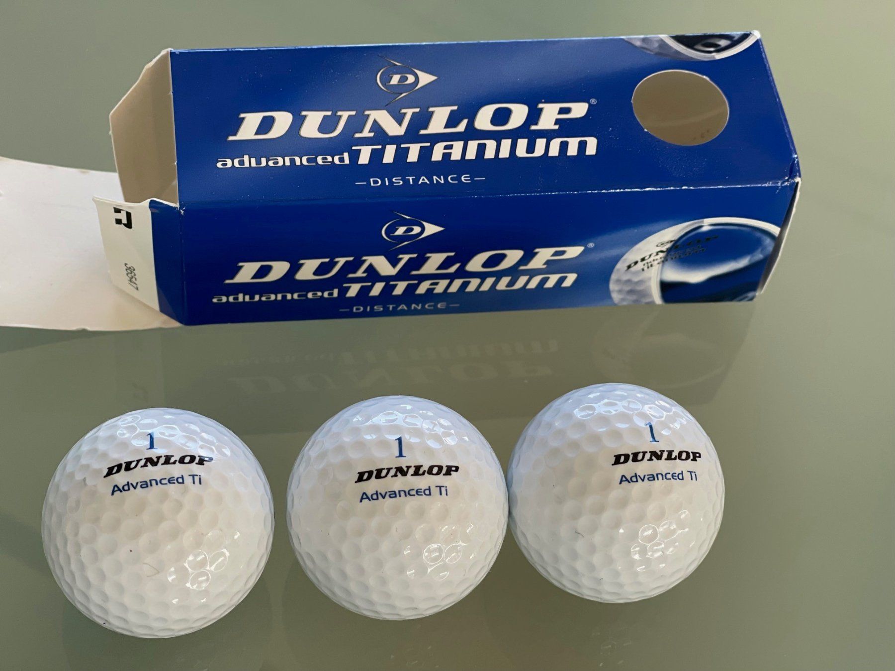 Dunlop Palloni: Dunlop Advanced Titanium Golf Bälle (3er Set) – Nuovo e nell'imballaggio originale da Kehrsatz venduto da bianca69