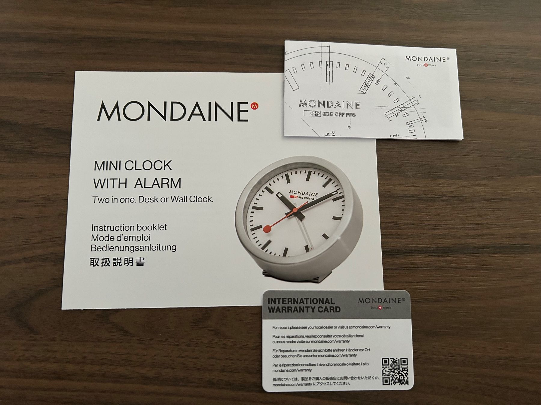 Mondaine Wecker: Horloge de table Mondaine – Defekt aus Ipsach von Seb716 4