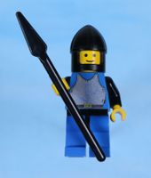 LEGO Minifigur Breastplate - Blue with Black Arms