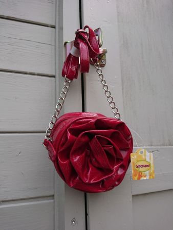 Sac à main forme Rose new