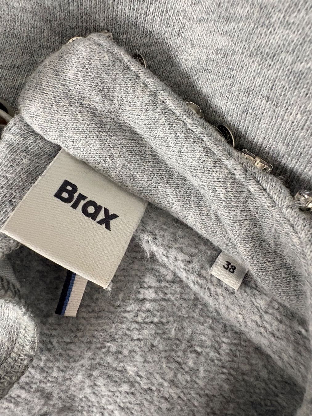 Brax Maglioni & Felpe: Brax Graues Sweatshirt mit Strass Pullover 38 Baumwolle – Nuovo (secondo la descrizione) da Regensdorf venduto da secondchancefashion 6
