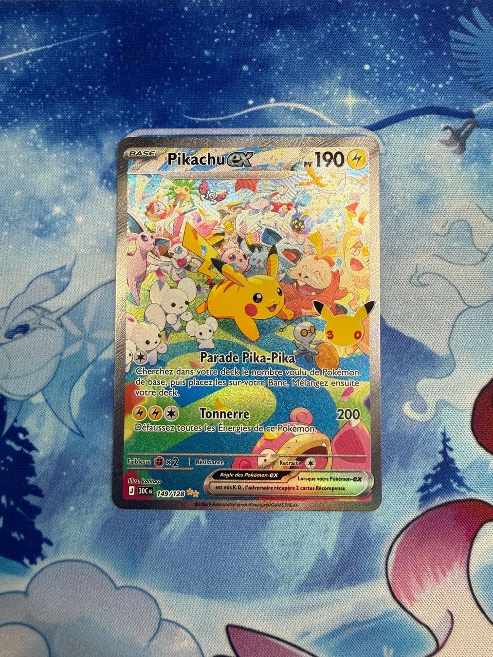 Pokémon Carte collezionabili: Pikachu ALT - 30C 149 FR – Nuovo (secondo la descrizione) da Courgenay venduto da ScamBoxOff
