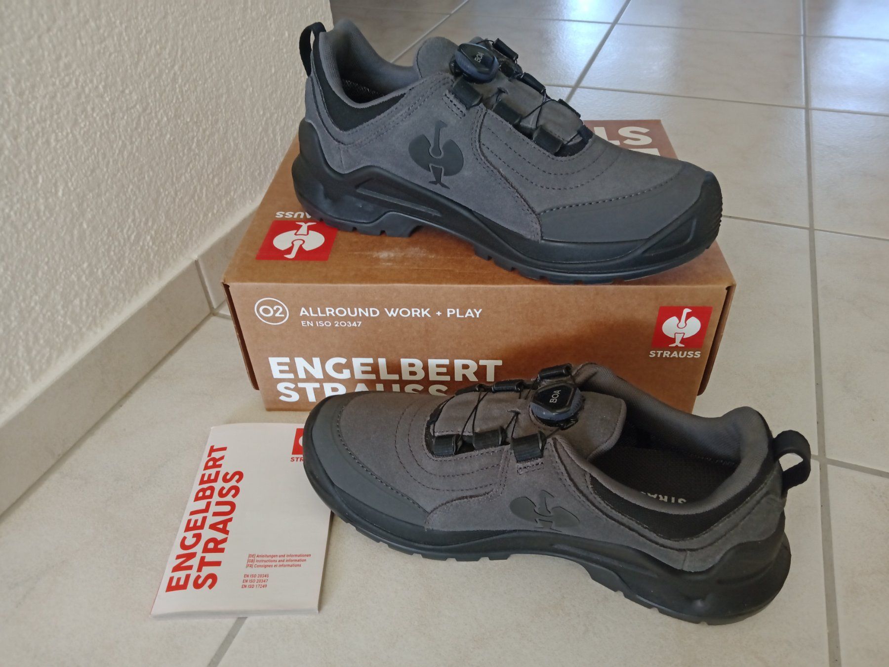 Engelbert-Strauss Berufsschuhe Apate II low 45 (Neu und