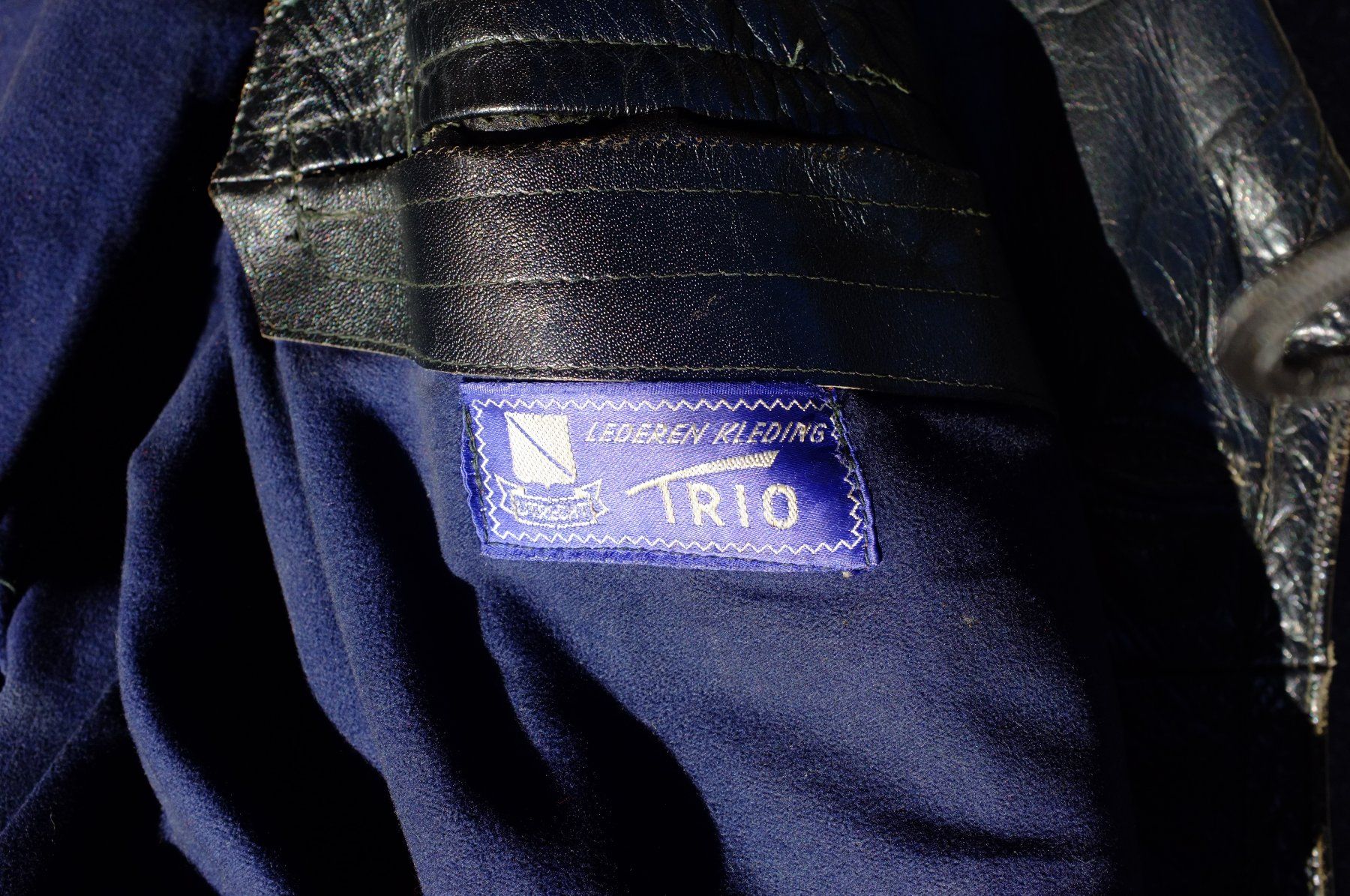 Giacche: Oldtimer lange leder motorjacke. – Usato da Ennenda venduto da HOLMEX 8