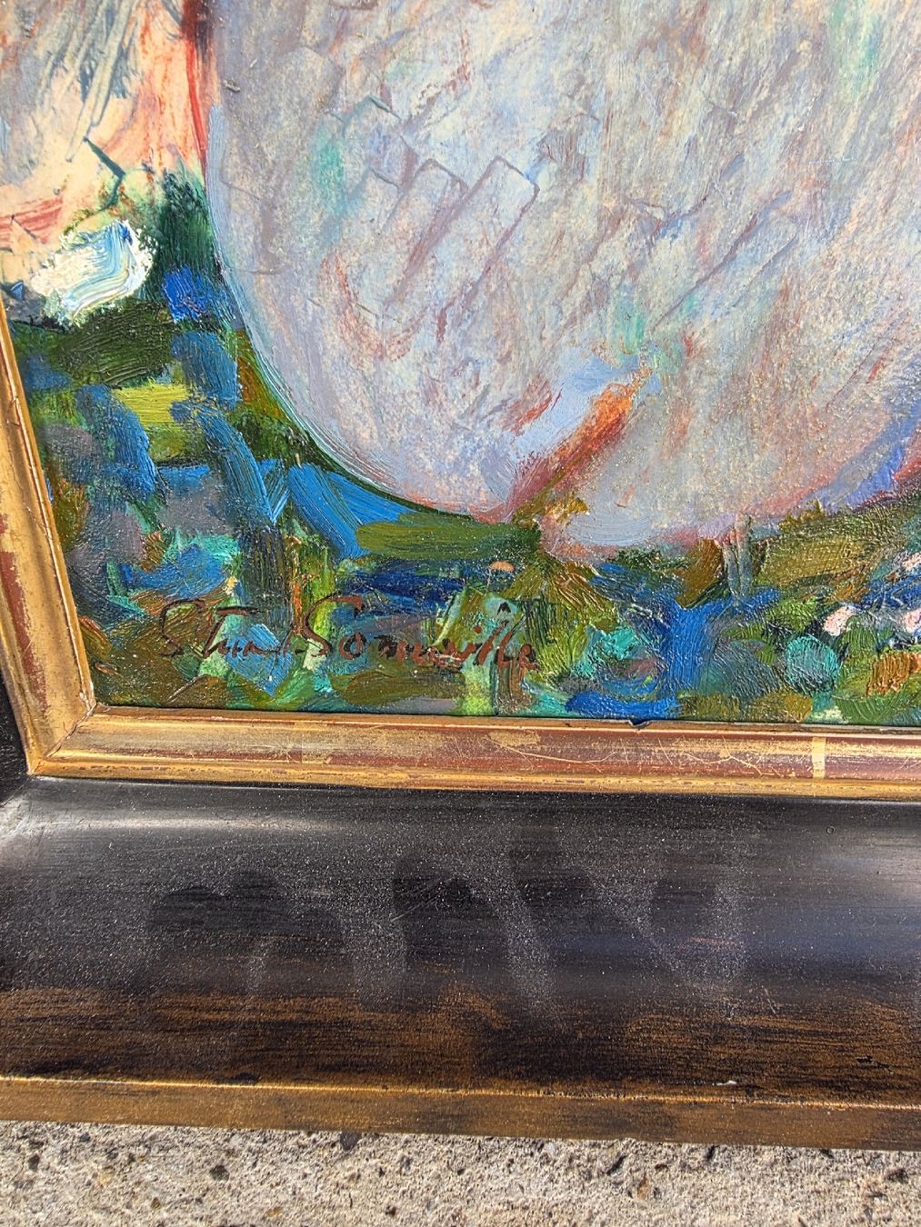 Tableaux: Stuart Scott Somerville, 1908–1983) Orginal Gemälde – D'occasion à Zürich par Passar66 2