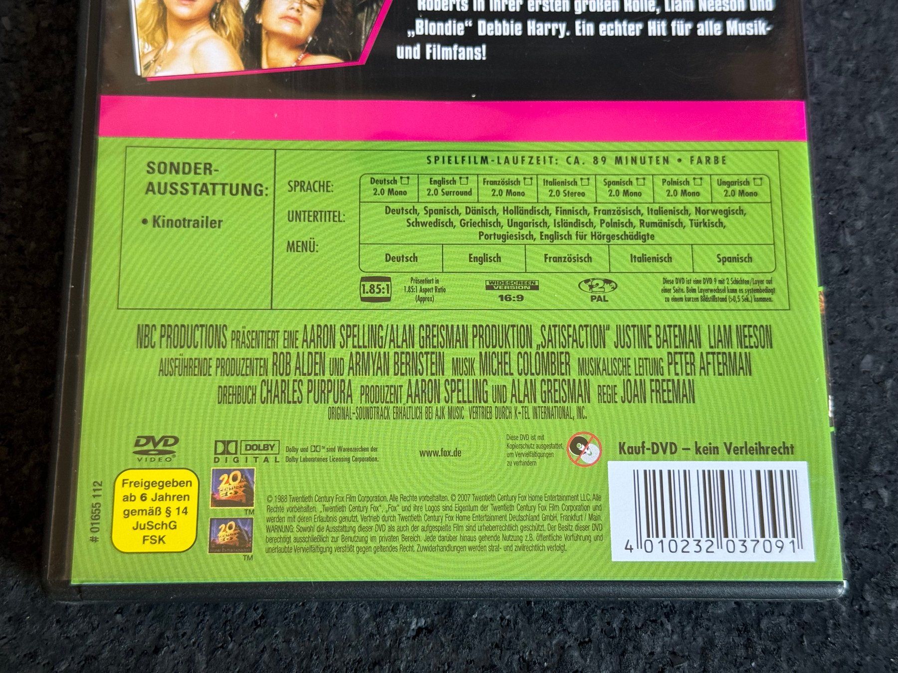 Alle DVDs: SATISFACTION DVD DE/EN/FR/IT/SP/PL/HU – Gebraucht aus Fribourg von tschjoly 3