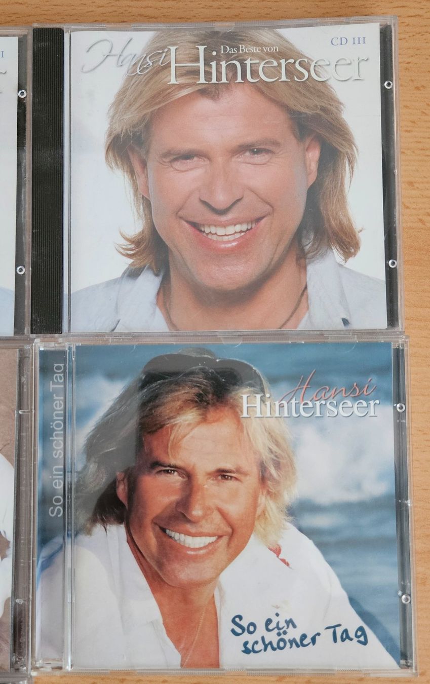 CD: CD Sammlung von Hansi Hinterseer. Total 8 CD's – Usato da Möriken AG venduto da Mavo 3