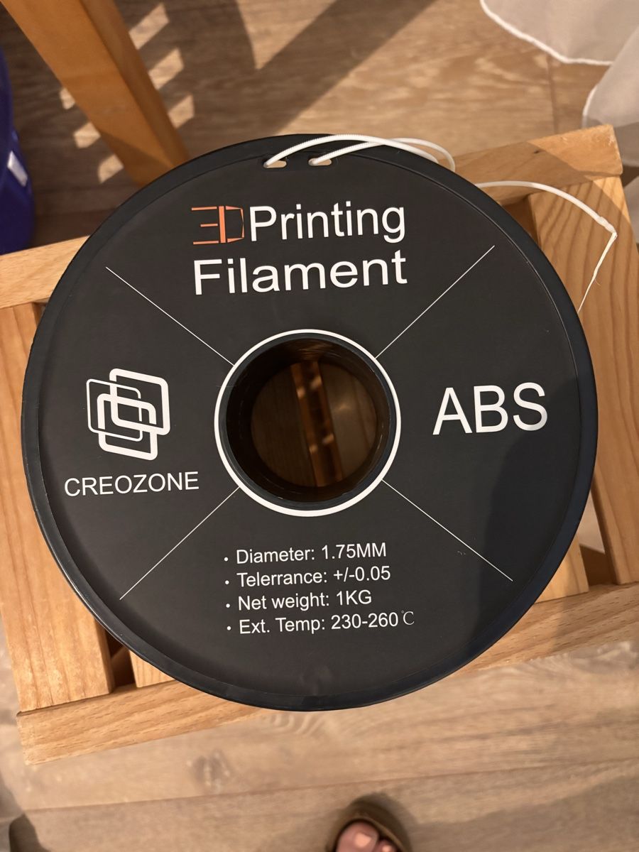 Filamento: 3D Drucker Filament ABS, Weiss, 1.75mm – Usato da Hergiswil NW venduto da Footie