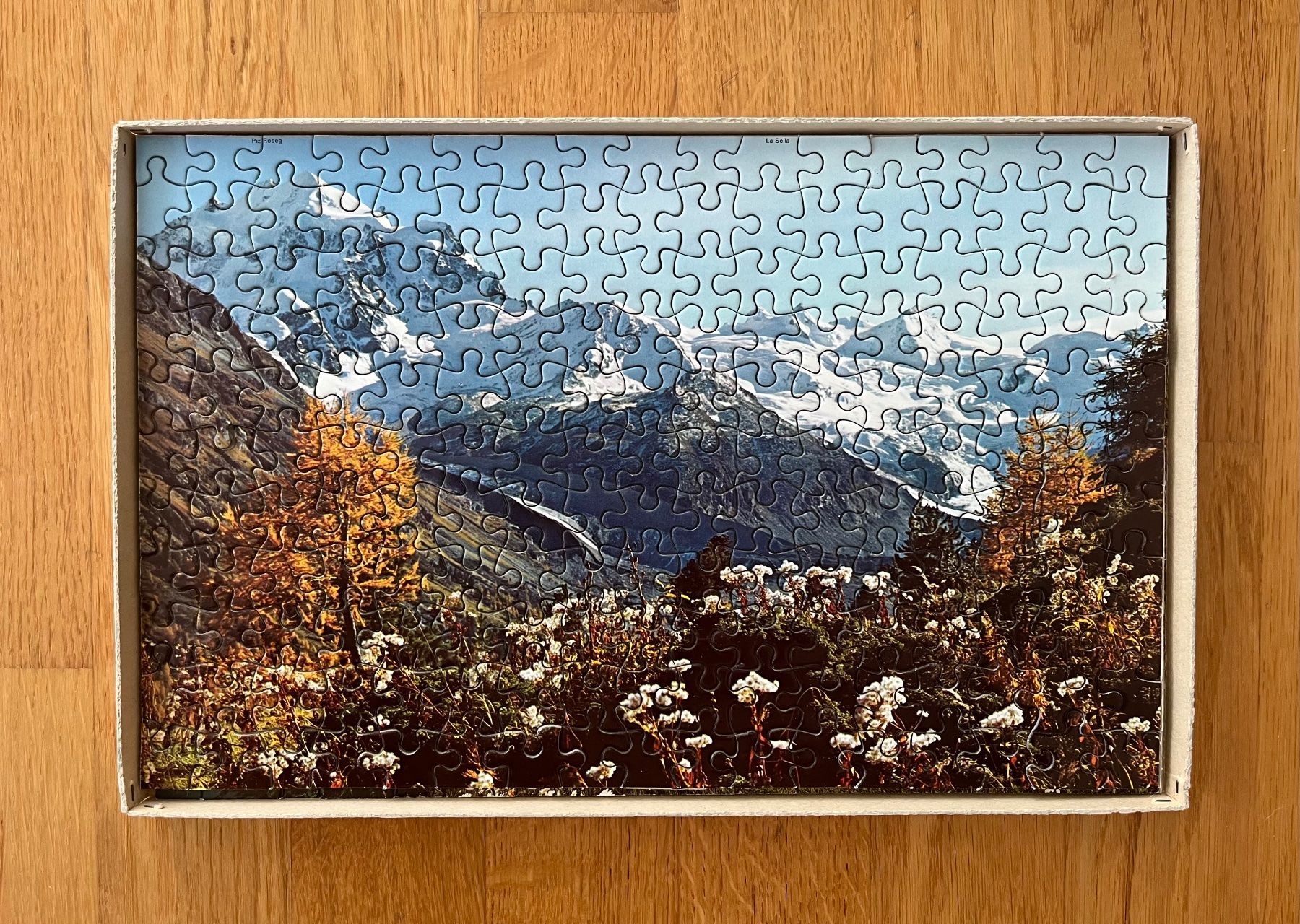 Puzzle: 2 Elite Puzzles 1970er Jahre Graubünden – Usato da Allschwil venduto da millefiori3 2