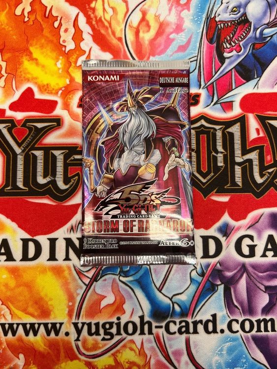 Yugioh Storm of Ragnarok Booster 1.Auflage versiegelt! (Gebraucht) in ...