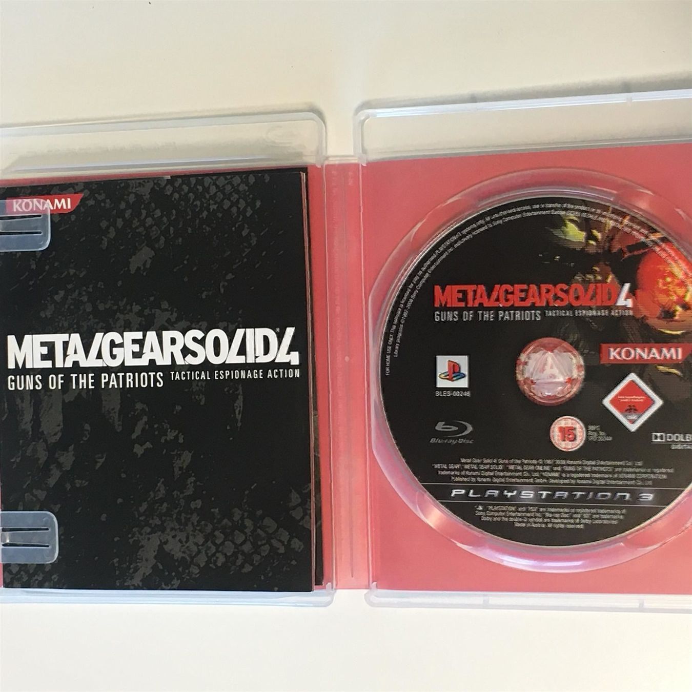 Spiele: Metal Gear Solid 4 PS3 – Gebraucht aus Mollis von GamingCorner 1