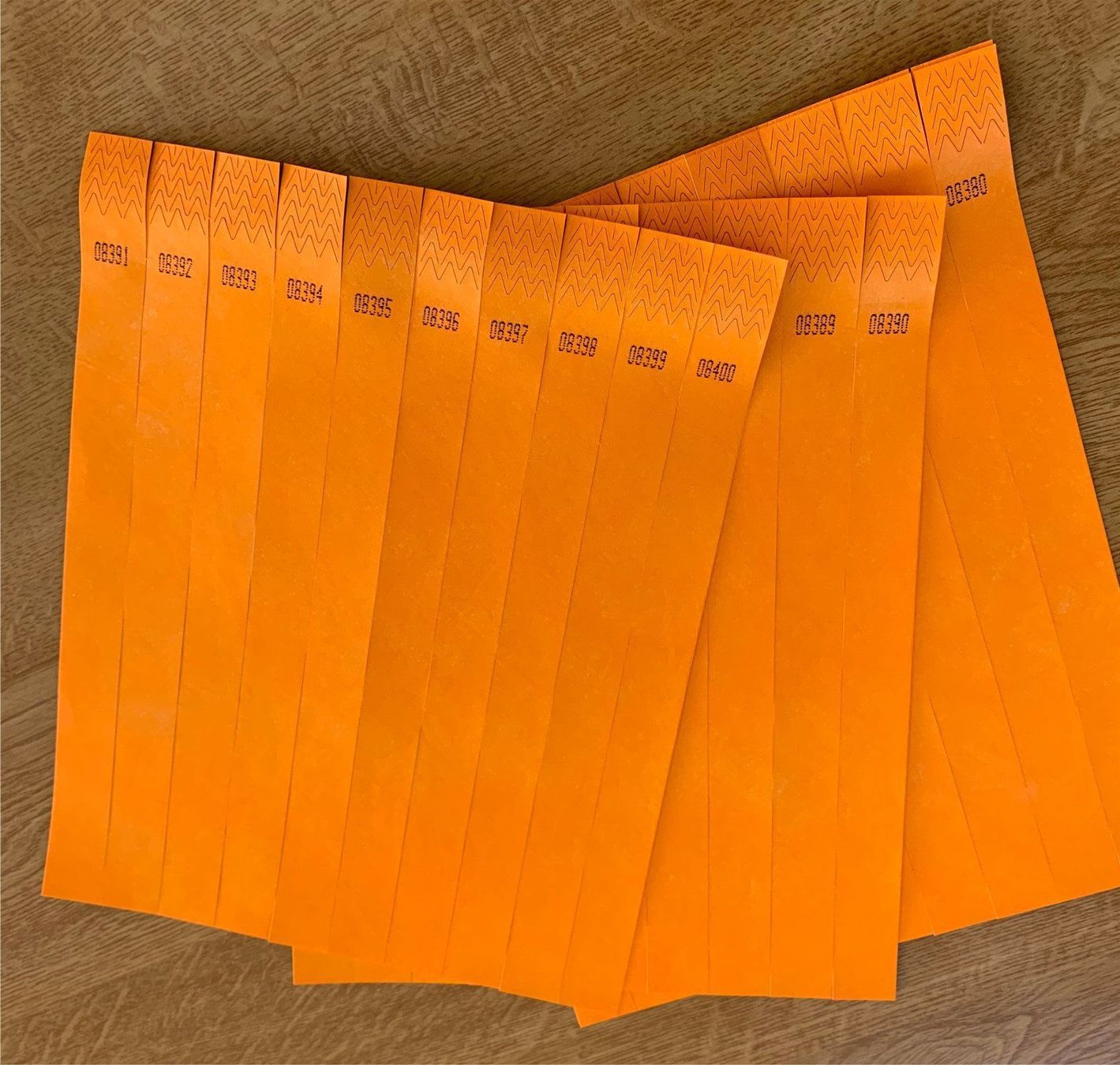 Biglietti: Eintrittsbänder zu 1000 - Kontrollbänder Eintrittsbändel – Nuovo e nell'imballaggio originale da Mauren venduto da rundumsfest 4