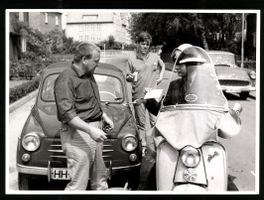 3 Fotografien Nordmark-Film, Kiel, Auto 