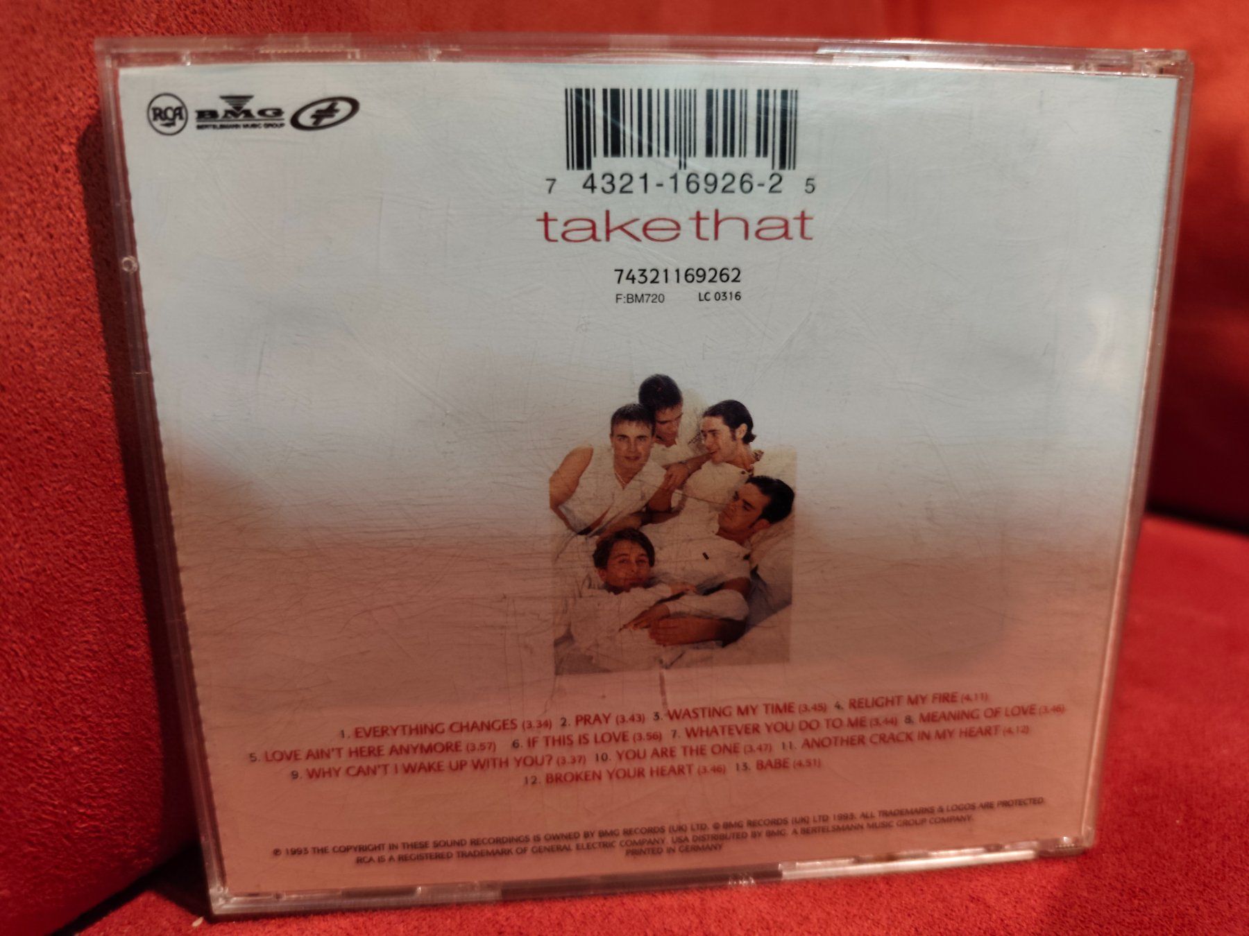 CD: Take That Everything Changes CD – Usato da Zofingen venduto da noise123 1