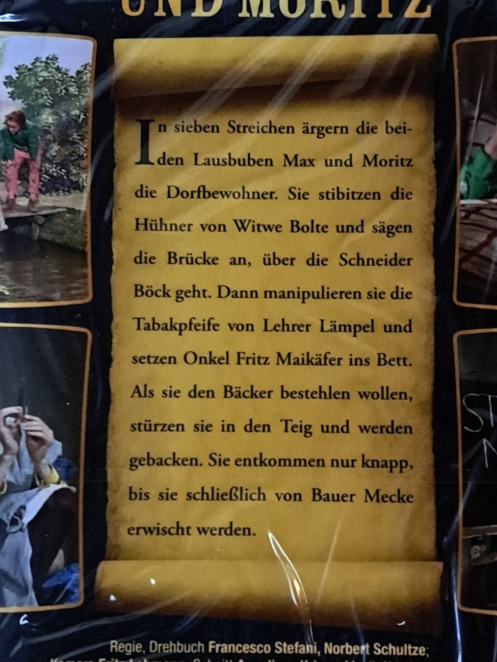 Tutti i DVDs: DVD MAX UND MORITZ, Märchen Klassiker, Neu verpackt – Nuovo e nell'imballaggio originale da Unterseen venduto da Kanica 2