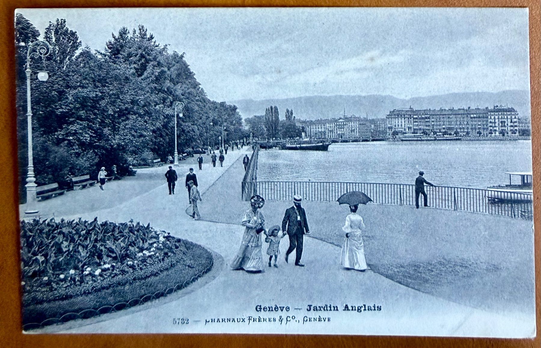 Cartes postales: Genève - Jardin anglais. -Animation – D'occasion à Lutry par Ediego