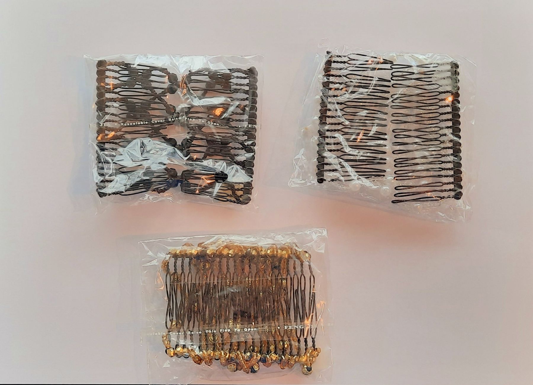 Accessori per capelli: Haarclips 3er Set – Nuovo (secondo la descrizione) da Rotkreuz venduto da schweizerin72 2