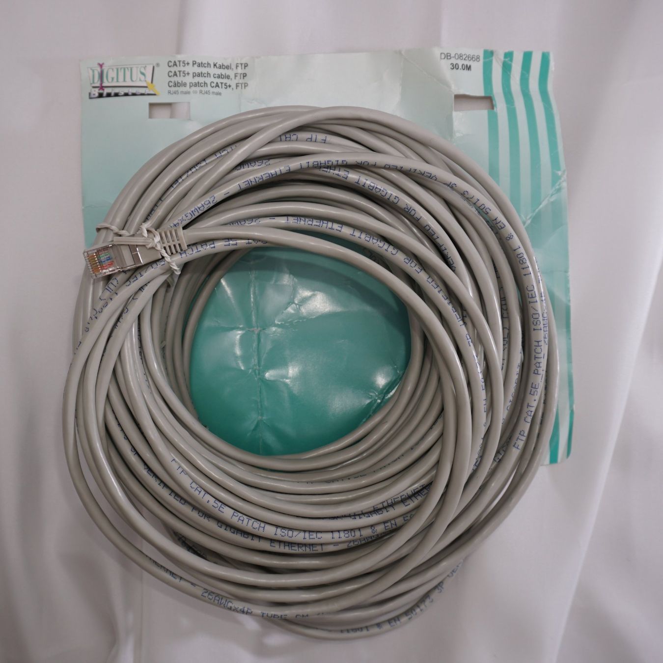 Cavi: LAN-Kabel, Netzwerkkabel 30m +10m – Usato da St. Gallen venduto da Acer0110