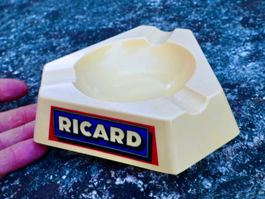 VINTAGE Plastorex RICARD Aschenbecher beige DM 13cm