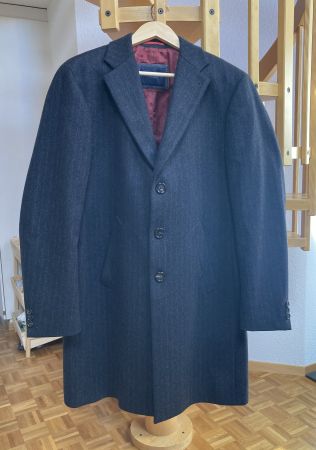 Tommy Hilfiger Tailored Mantel 48 – Schurwolle & Kaschmir