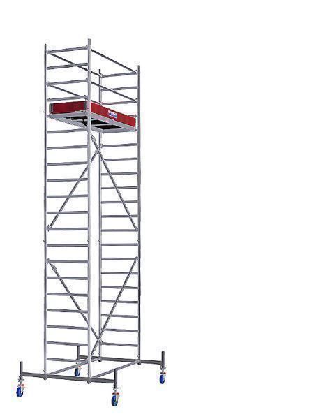 Ponteggi: Rollgerüst Arbeitshöhe ca.6.20m GEBRAUCHT, NEUWERTIG – Nuovo (secondo la descrizione) da Oftringen venduto da alurollgerueste 1