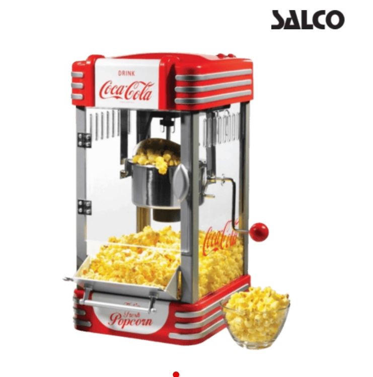 Cecotec Machine À Pop-corn Fun&taste P 'corn Classic Design Rétro 300 W, Design Rétro, Pot En Acier Inoxydable 500 Ml, P à Prix