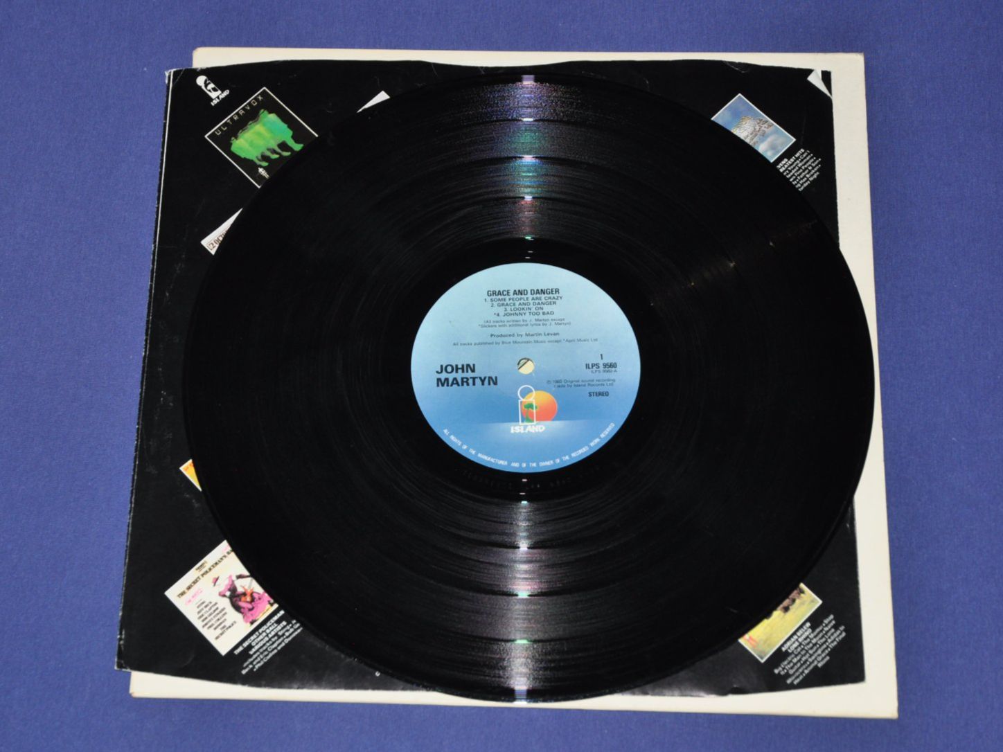 Dischi in vinile: LP John Martyn - Grace & Danger – Usato da Boll venduto da Theodora15 4