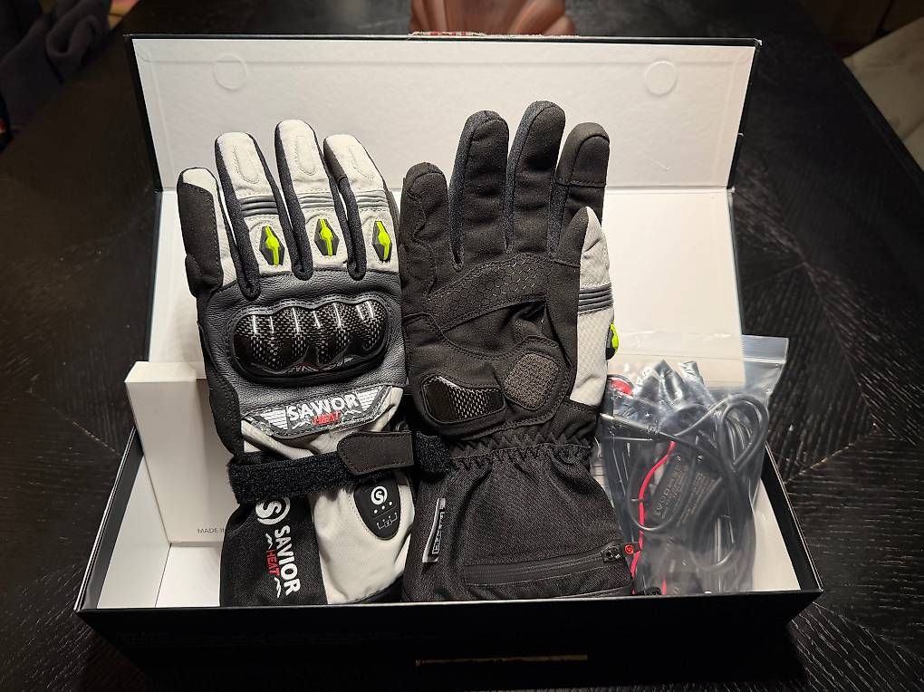 Guanti & manicotti: Savior Heat Motorradhandschuhe – Nuovo e nell'imballaggio originale da Rotkreuz venduto da Super_o