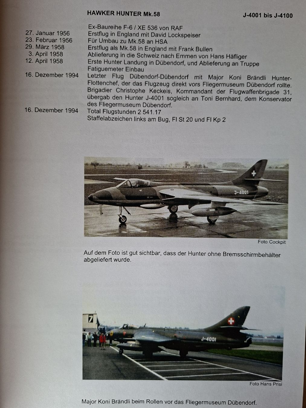 Riviste & Magazine: Magazin , Die Geschichte der Schweizer Hunter-Flotte  – Usato da Schwanden Sigrisw venduto da len_9yqg 6