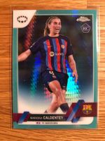 Topps Chrome Mariona Caldentey Rc Barcelona Aqua