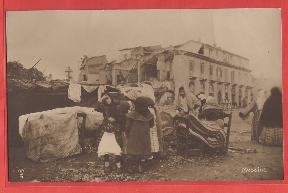 Messina Sizilien Erdbeben 1908 ? Fotokarte Kaufen auf Ricardo