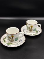 Set 2 Tassen &Untertassen Villeroy &Boch Luxembourg Botanica