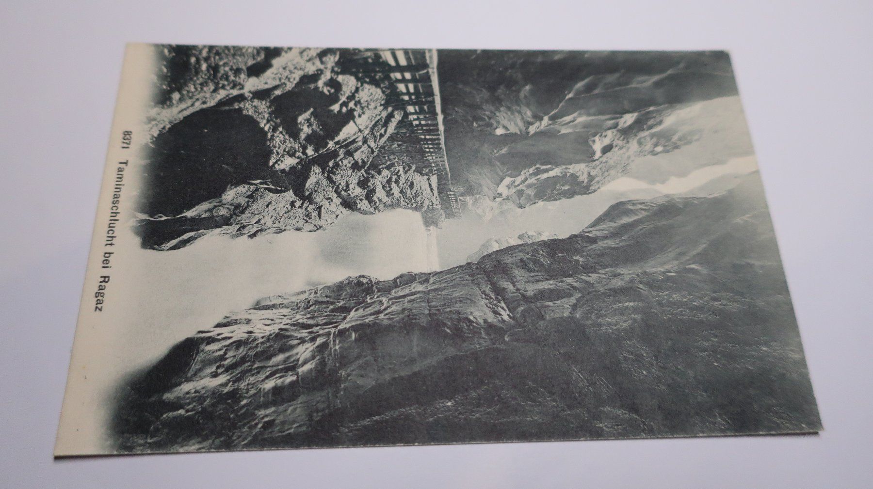 Cartes postales: Taminaschlucht bei Ragaz – D'occasion à Cormoret par Pascalll2001 1