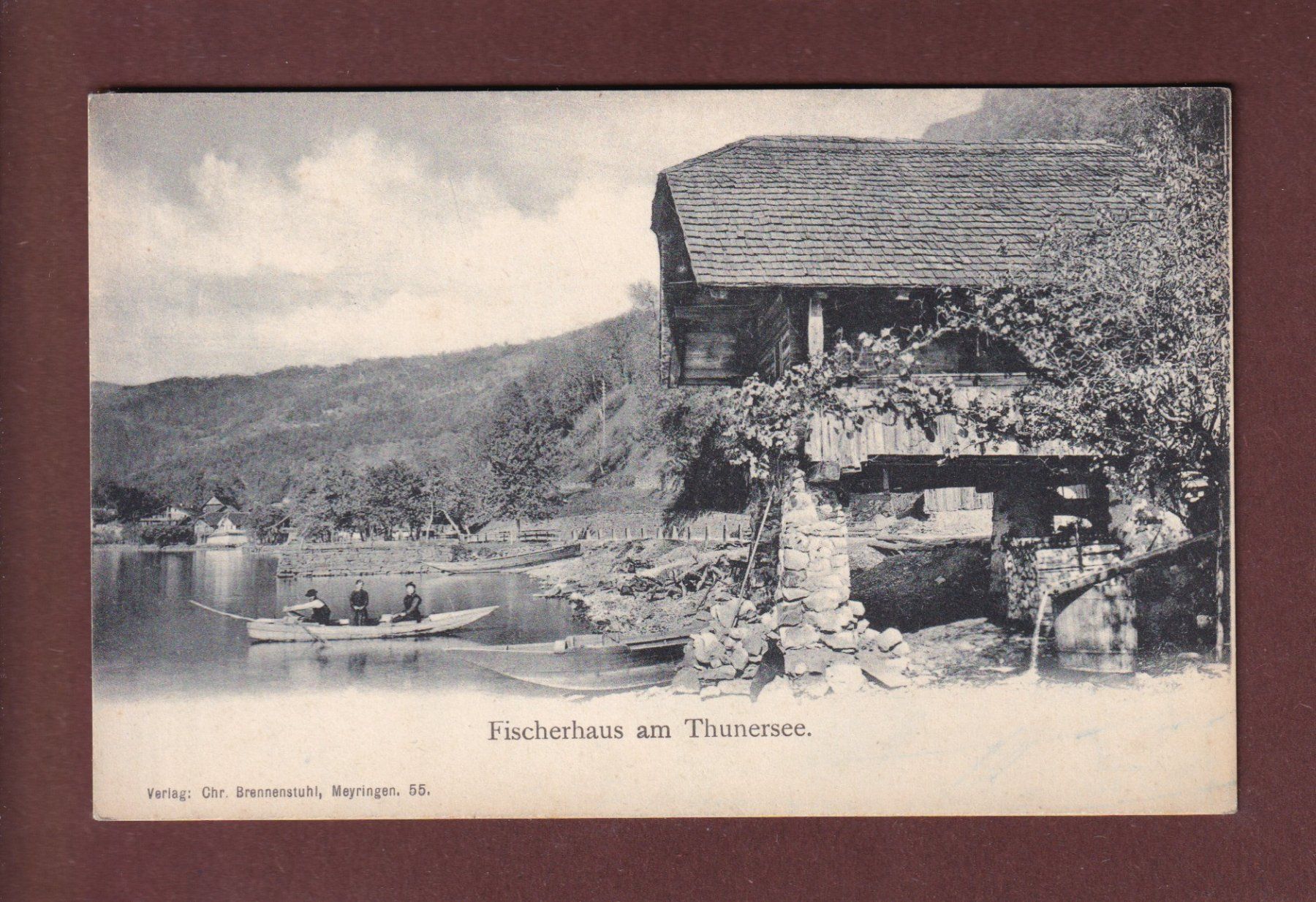 Cartes postales: FISCHERHAUS am Thunersee – D'occasion à Pully par nicecards-shop
